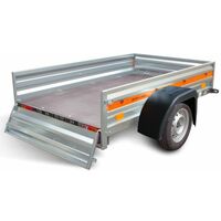 remorque basculante tema 205 x 125 cm