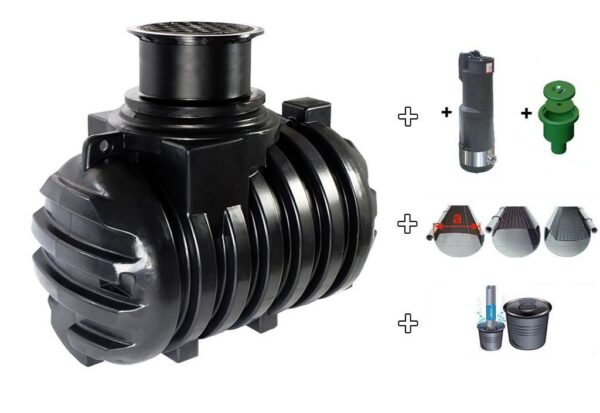 cuve recuperateur eau clever m 6000 l