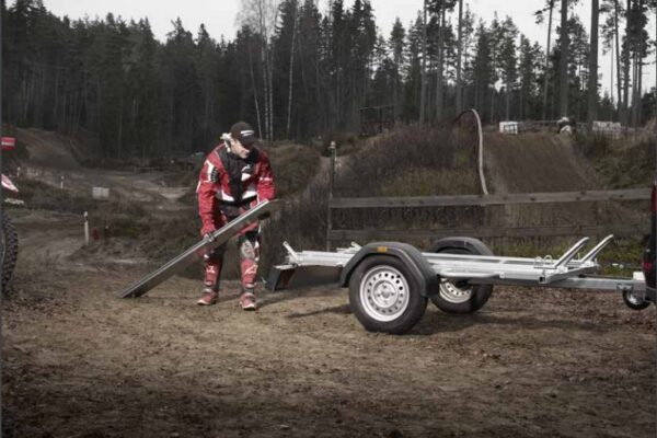 Remorque porte moto 2 rails BRENDERUP – Image 4