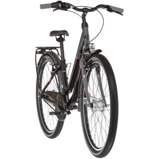 s'cool chiX twin alloy 26 7-S Enfant, noir