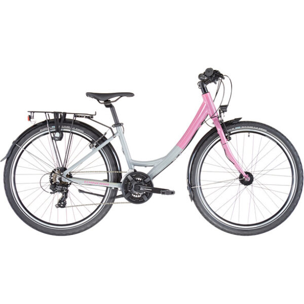 Winora Chica 26" Adolescents, gris/violet – Image 2